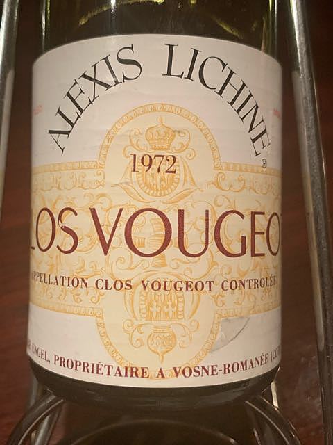 Alexis Lichine Clos Vougeot