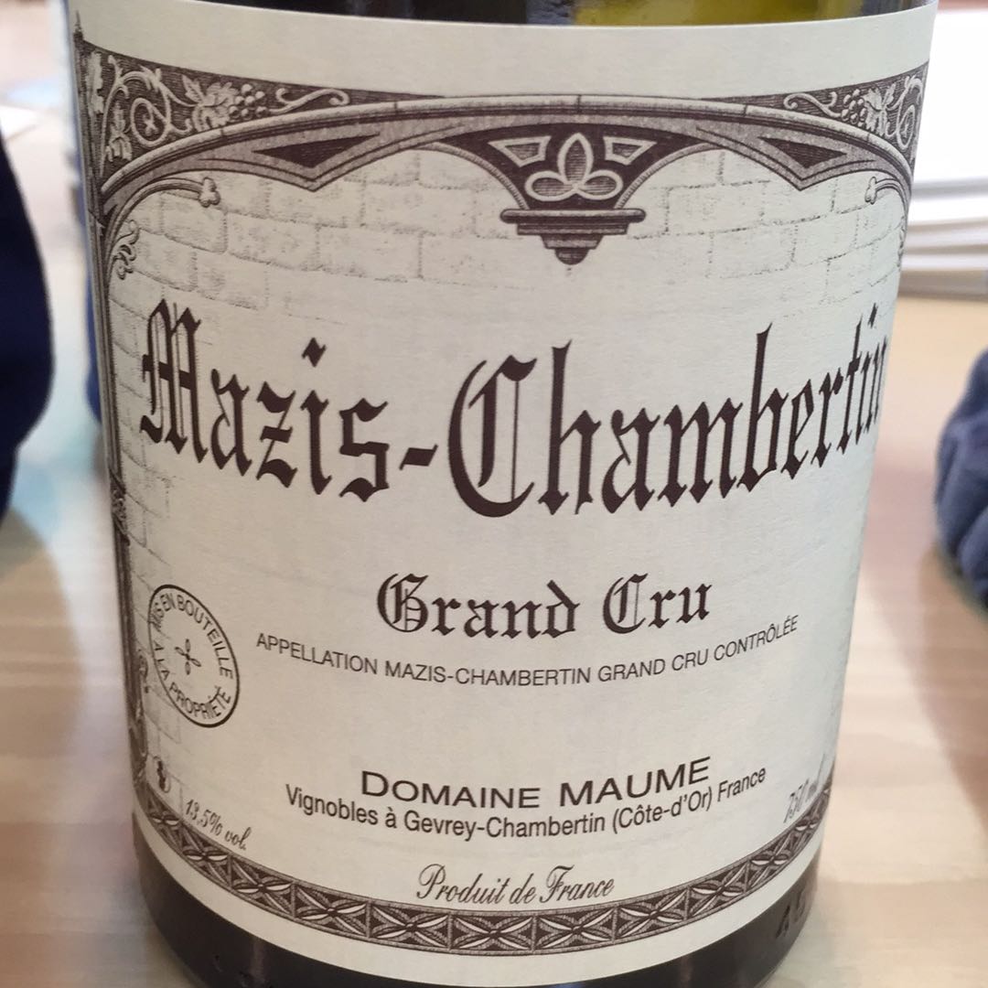 マグナムMaume Gevrey Chambertin Champeaux Gevrey Chambertin Champeaux Burguet 2021 (750ML) | Red