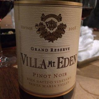 Villa Mt. Eden Grand Reserve Bien Nacido Vineyard Pinot Noir(ヴィッラ・マウント・エデン グラン・リザーヴ ビエン・ナシド・ヴィンヤード ピノ・ノワール)