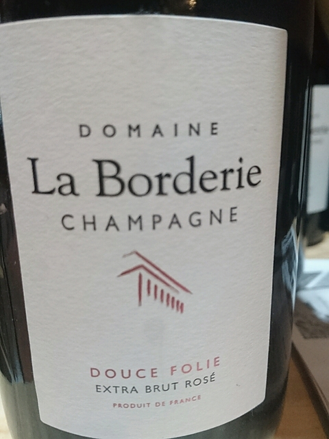 Dom. La Borderie Douce Folie Extra Brut Rosé