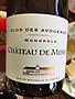 Ch. de Messey Mâcon Cruzille Clos des Avoueries Tête de Cuvée