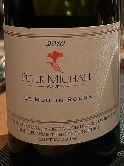 Peter Michael Le Moulin Rouge 2010
