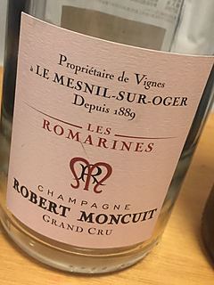 Robert Moncuit Rosé Grand Cru Les Romarines(ロベール・モンキュイ ロゼ グラン・クリュ レ・ローマリン)