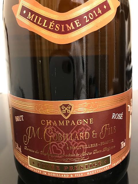 J.M. Gobillard et Fils Cuvée Prestige Brut Rosé Millésime