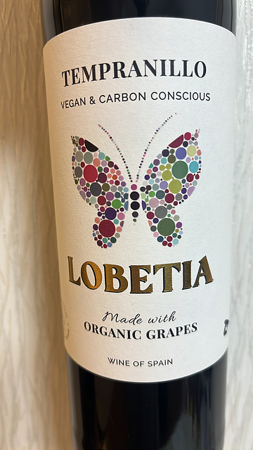 Lobetia Tempranillo(ロベティア テンプラニーリョ)