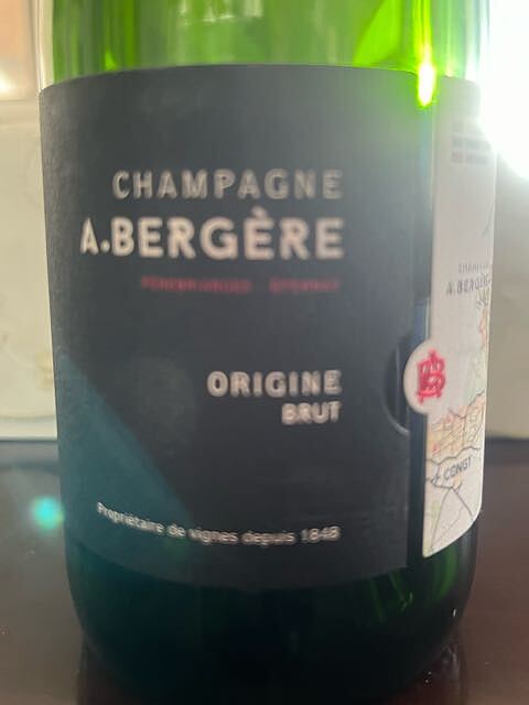 A. Bergère Origine Brut(アンドレ・ベルジェール オリジーヌ ブリュット)