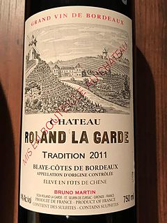 Ch. Roland La Garde Tradition(シャトー・ローラン・ラ・ギャルド トラディション)