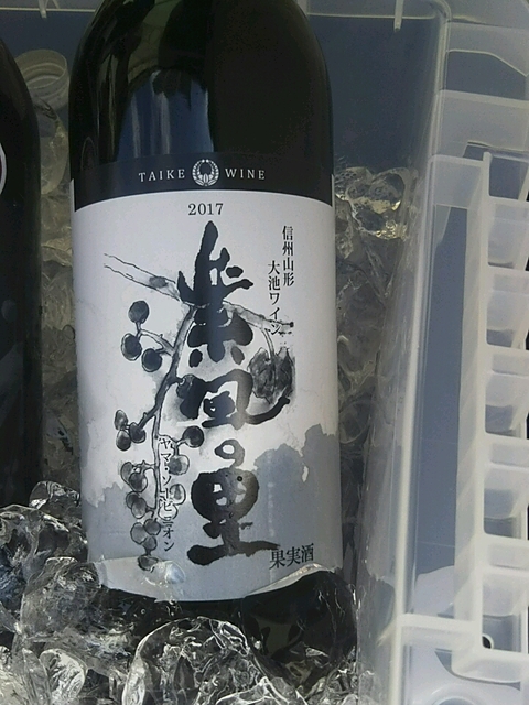 Taike Wine 紫風の里 ヤマ・ソービニオン 2017(大池ワイン)