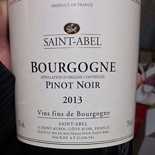 Saint Abel Bourgogne Pinot Noir(サンタベル ブルゴーニュ ピノ・ノワール)