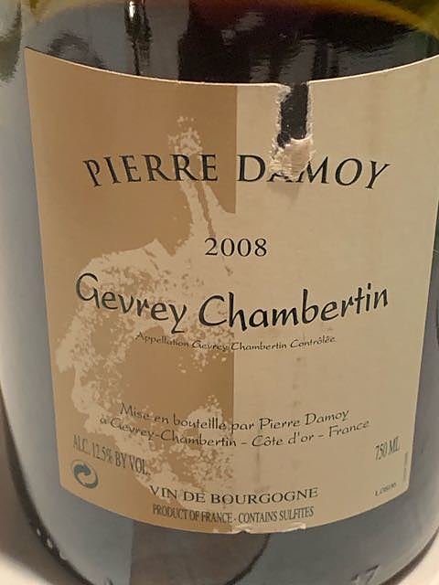 Dom. Pierre Damoy Gevrey Chambertin