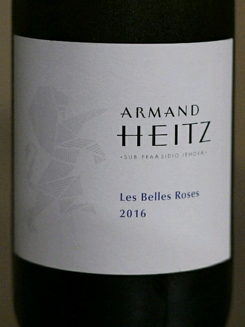 Armand Heitz Bourgogne Aligoté Les Belles Roses(アルマン・ハイツ ブルゴーニュ アリゴテ レ・ベル・ローズ)