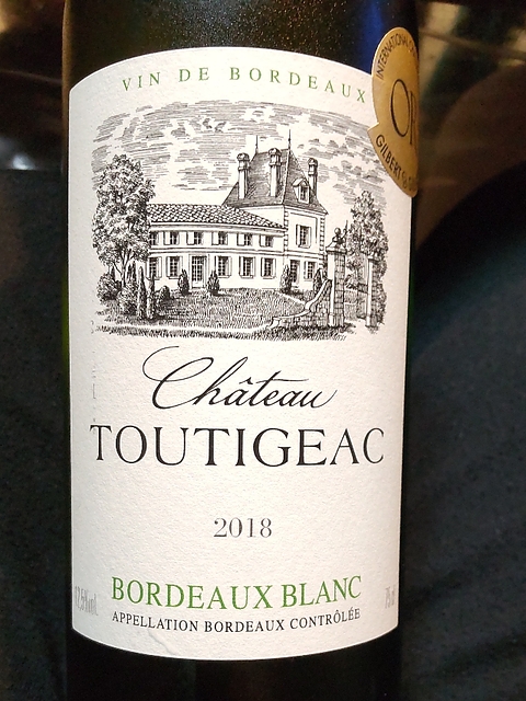 Ch. Toutigeac Bordeaux Blanc Sec