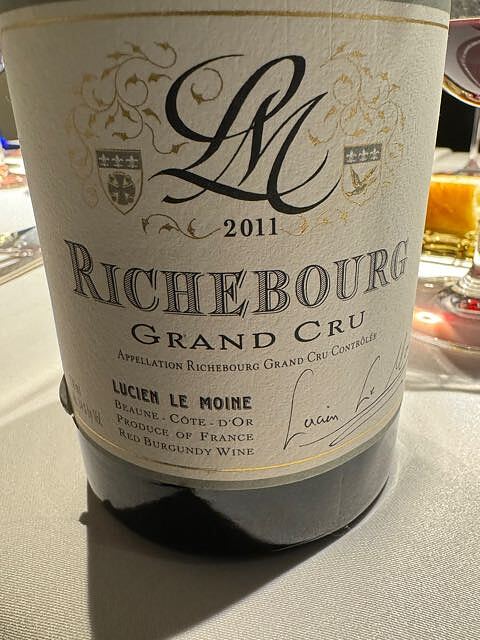 Lucien Le Moine Richebourg Grand Cru