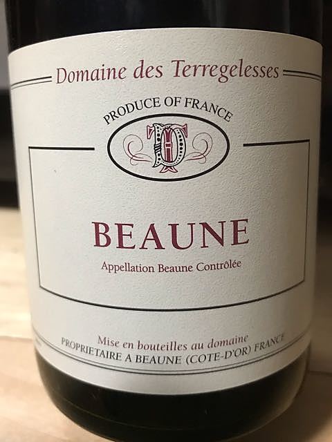 Dom. des Terregelesses Beaune Rouge(ドメーヌ・デ・テールジュレス ボーヌ ルージュ)