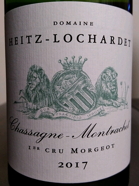 Dom. Heitz Lochardet Chassagne Montrachet 1er Cru Morgeot