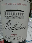 Belfontaine Saint Estèphe(2010)