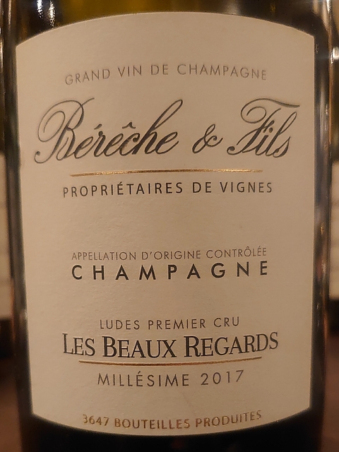 Bérèche & Fils Les Beaux Regards Ludes 1er Cru Extra Brut