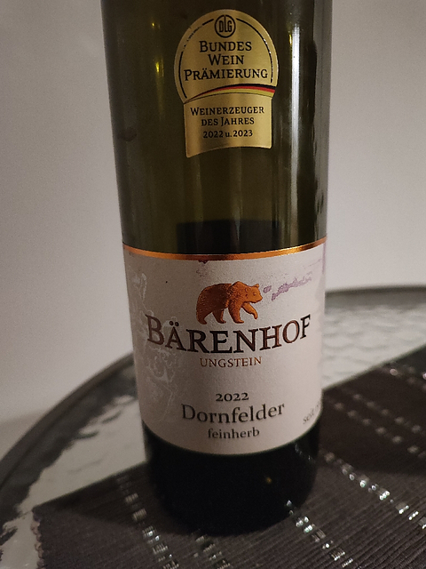 Bärenhof Dornfelder feinherb