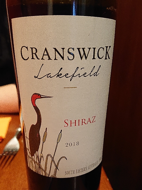 Cranswick Lakefield Shiraz(クランズウィック レイクフィールド シラーズ)