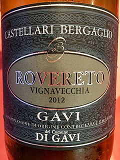 Castellari Bergaglio Rovereto Gavi(カステッラーリ・ベルガーリオ ロヴェレート ガヴィ)