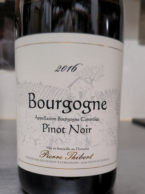 Pierre Thibert Bourgogne Pinot Noir