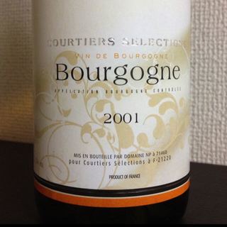 Courtiers Selections Bourgogne Blanc(クルティエ・セレクション ブルゴーニュ ブラン)