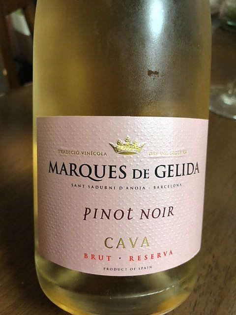 Marqués de Gelida Cava Pinot Noir Rosado Brut Reserva