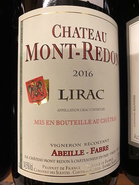 Ch. Mont Redon Lirac Rosé(シャトー・モン・ルドン リラック ロゼ)