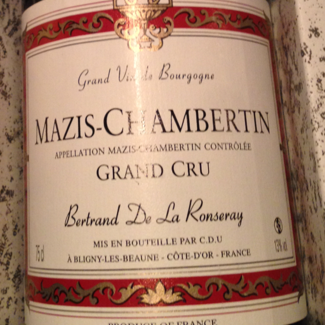 ワイン Mazis-Chambertin Grand Cru 2016 2016 Faiveley Mazis-Chambertin - CellarTracker