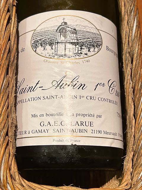 Dom. Larue Saint Aubin 1er Cru Vieilles Vignes