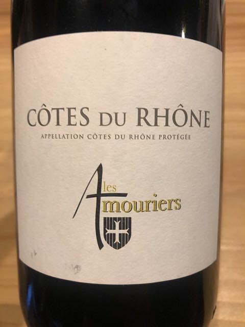 Les Amouriers Côtes du Rhône Rouge