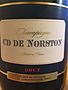 Champagne CD de Norston Brut