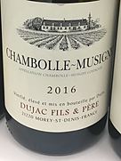 デュジャック・フィス・エ・ペール シャンボール・ミュジニィー