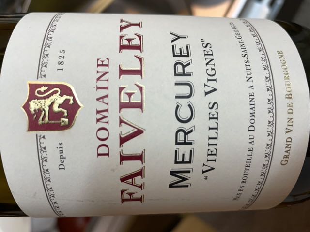 Dom. Faiveley Mercurey Vieilles Vignes | Vinica 無料のワイン