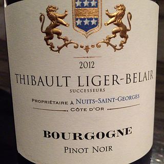 Thibault Liger Belair Bourgogne Pinot Noir(ティボー・リジェ・ベレール ブルゴーニュ ピノ・ノワール)