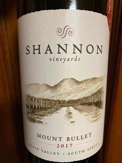 Shannon Vineyards Mount Bullet(シャノン・ヴィンヤーズ マウント・バレット)