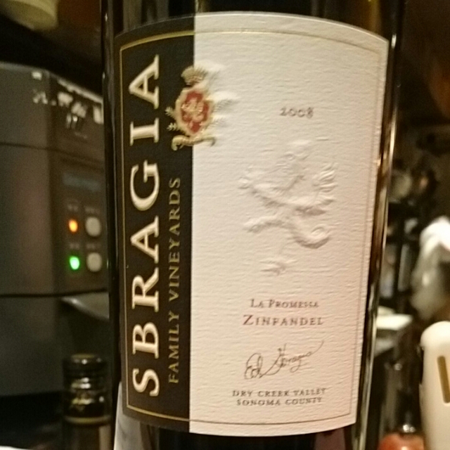 Sbragia La Promessa Zinfandel(スブラジア ラ・プロメッサ