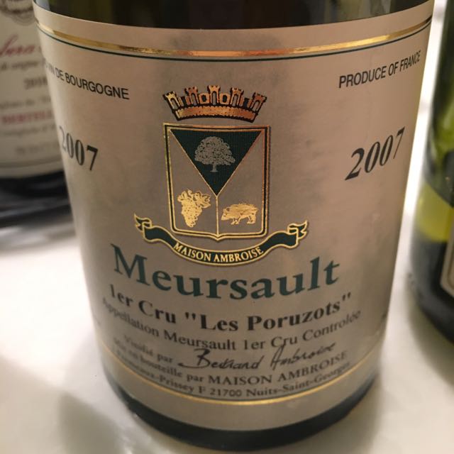 MeursaultBlagnyPremierCru2本ムルソーブラニ1erCru Ch. de la Velle Meursault 1er Cru Les | Vinica 無料のワイン