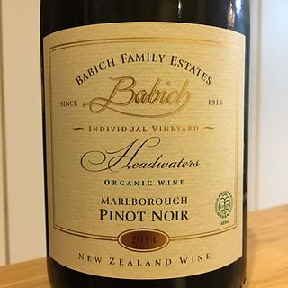 Babich Family Estates Headwaters Pinot Noir(バビッチ ファミリー・エステーツ ヘッドウォーターズ ピノ・ノワール)