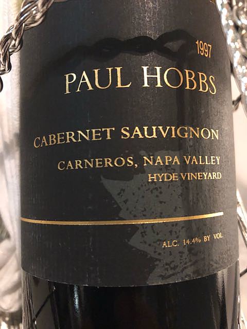 Paul Hobbs Cabernet Sauvignon Hyde Vineyard