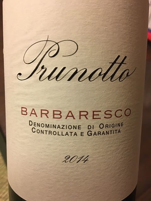 Prunotto Barbaresco(プルノット バルバレスコ)