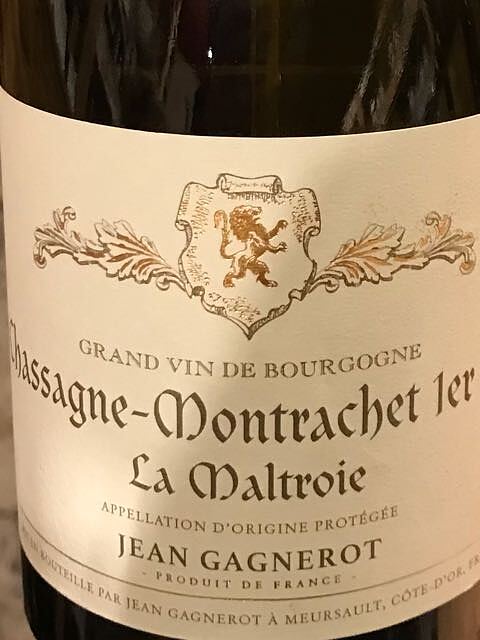 Jean Gagnerot Chassagne Montrachet 1er Cru La Maltroie Blanc