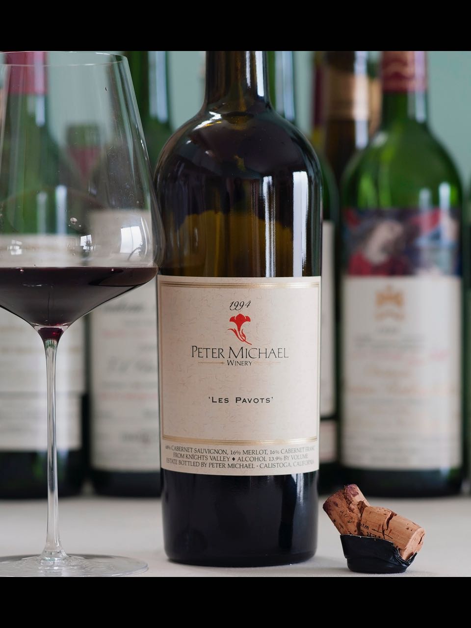 Peter Michael 2011年ワイン3本セット Peter Michael Les Pavots 1994(ピーター・マイケル レ・パヴォ