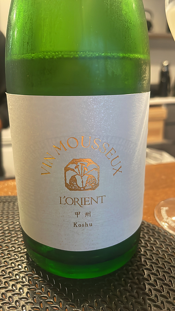 白百合醸造 L'Orient Vin Mousseux Koshu