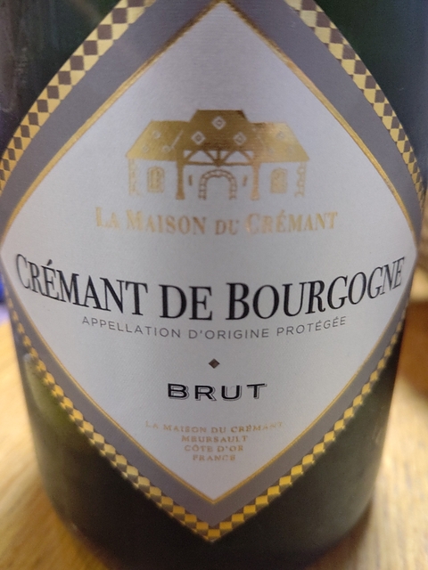La Maison du Crémant Crémant de Bourgogne Brut(ラ・メゾン・デュ・クレマン クレマン・ド・ブルゴーニュ ブリュット)