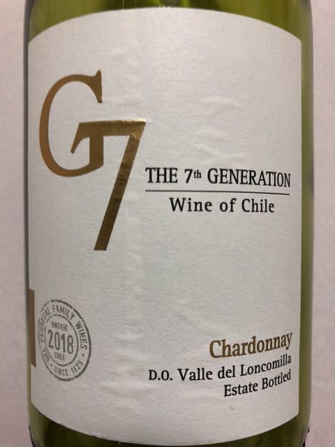 G7 The 7th Generation Chardonnay(ジー・セブン ザ・セブンス・ジェネレーション シャルドネ)