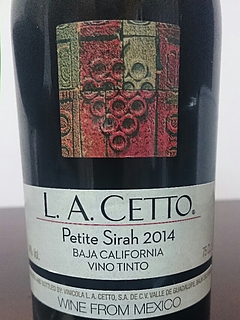 L. A. Cetto Petite Sirah(ラ・セット プティ・シラー)