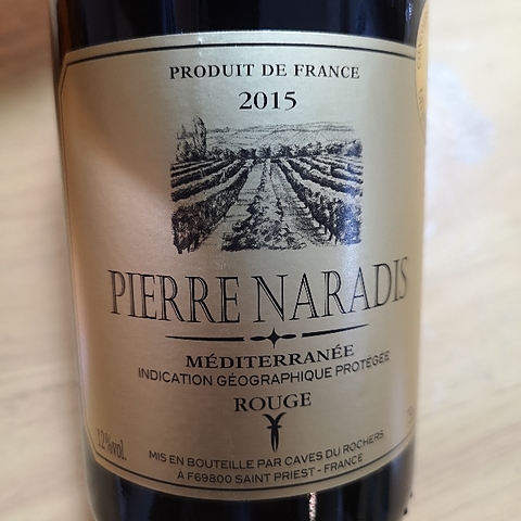 Pierre Naradis Rouge 2015