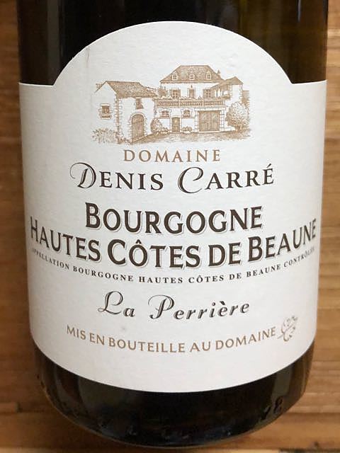 Dom. Denis Carré Bourgogne Hautes Côtes de Beaune La Perrière