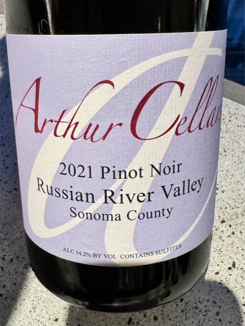 Arthur Cellars Russian River Valley Pinot | Vinica 無料の